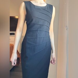 Calvin Klein Black Midi Dress